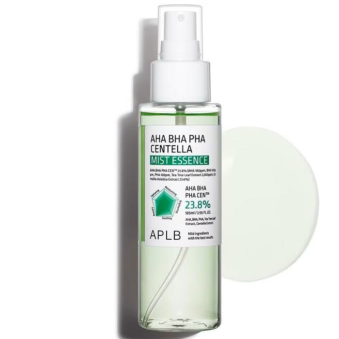 AHA BHA PHA CENTELLA MIST ESSENCE - Mist Multifunctional Pentru Exfoliere Blanda Si Hidratare - skinseen.ro