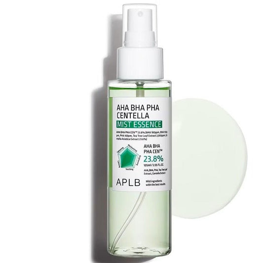 AHA BHA PHA CENTELLA MIST ESSENCE - Mist Multifunctional Pentru Exfoliere Blanda Si Hidratare - skinseen.ro
