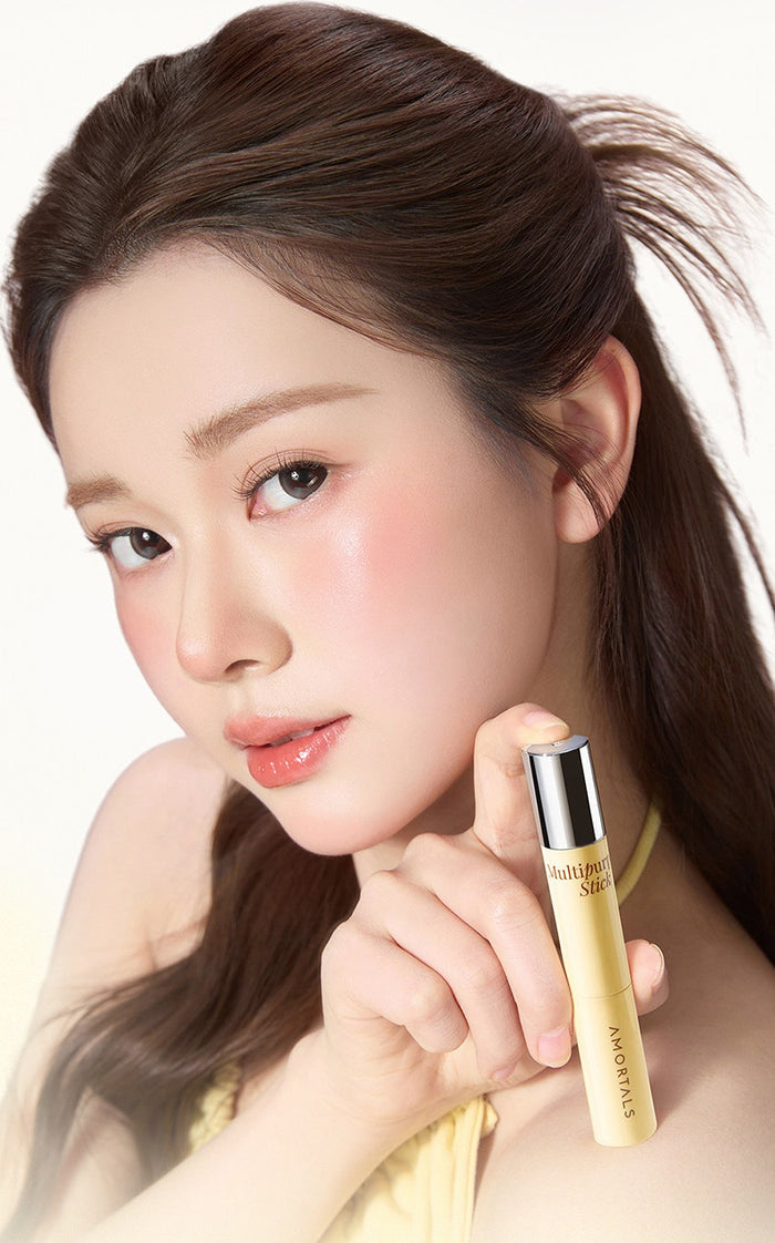 AMORTALS Glossy & Matte Multi-use Makeup Stick for Lips & Cheek T5637