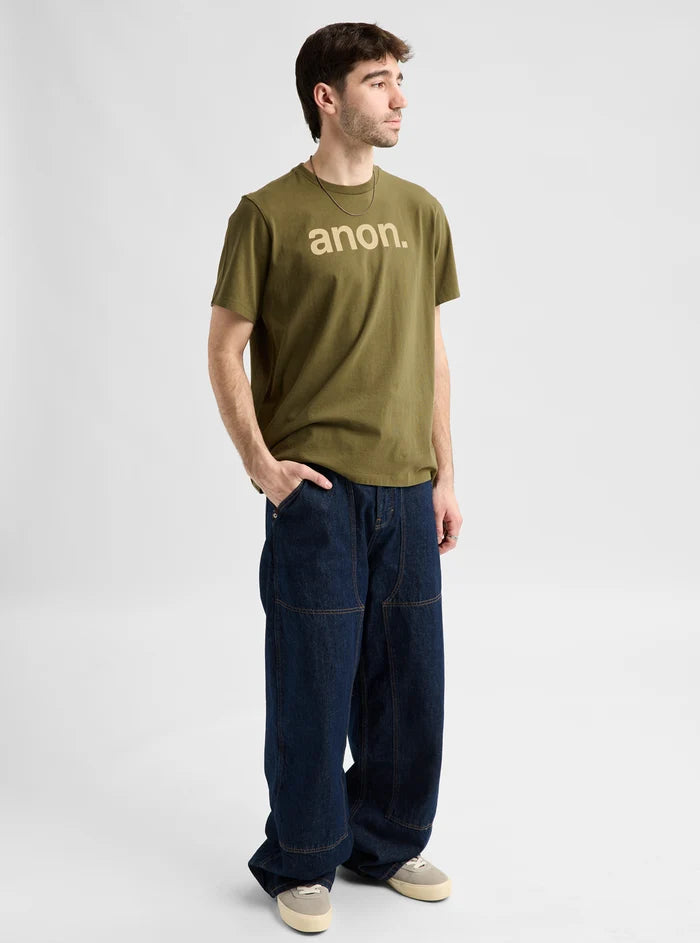 Product image of Anon Short Sleeve T-Shirt[Variant:Dried Moss]