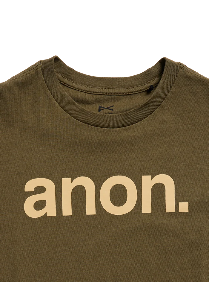 Product image of Anon Short Sleeve T-Shirt[Variant:Dried Moss]