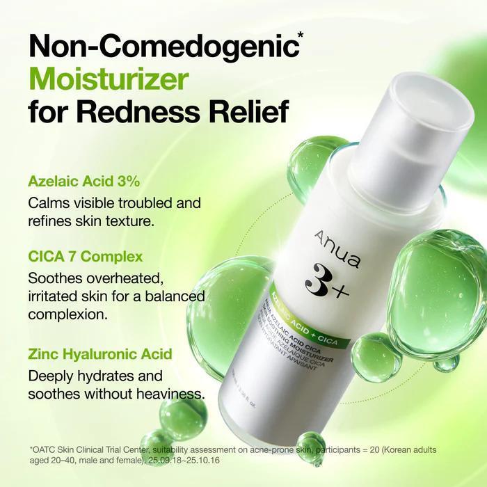 ANUA Azelaic Acid Cica Skin Soothing Moisturizer 100 mL
