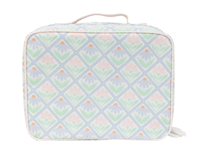 AOMI Pastel Floral Lunch Box