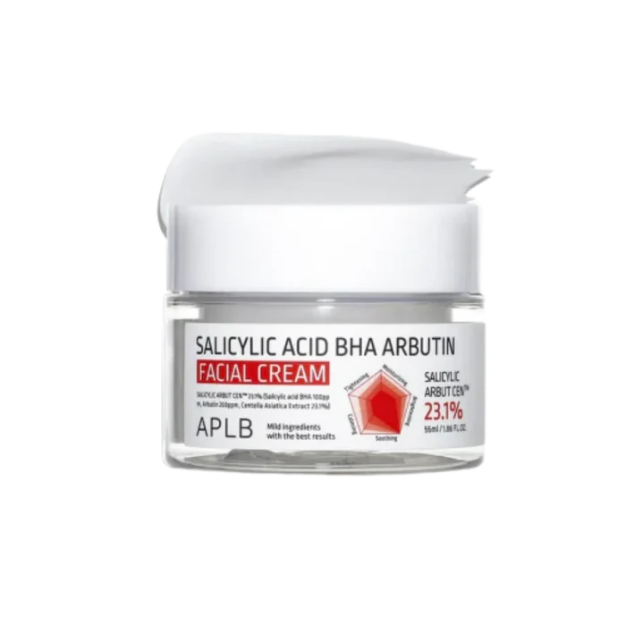 APLB salicylic acid bha arbutin facial cream 23.1% كريم البشرة بالسالسيلك اسد