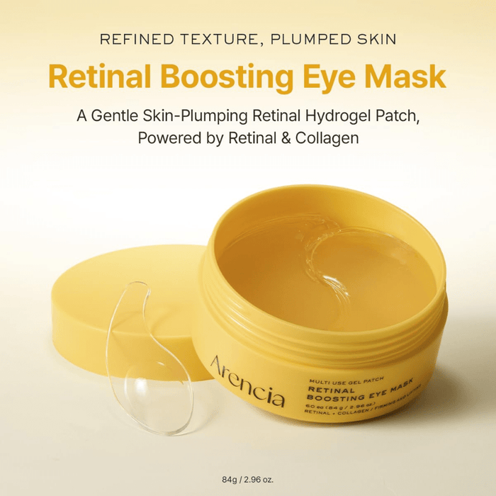 Arencia Retinal Boosting Eye Mask (60 Patch) قناع العين أرينسيا المعزز لشبكية العين - Princess Cosmetics Qatar