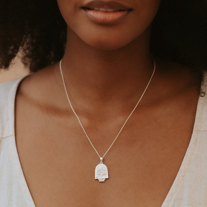 Luna & Rose Recycled Sterling Silver Aries Pendant