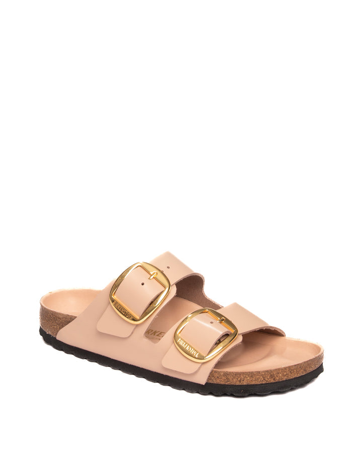 BIRKENSTOCK Arizona big buckle vernice rosa ARIZONA BIG BUCKLE 1026553-NEW BEIGE