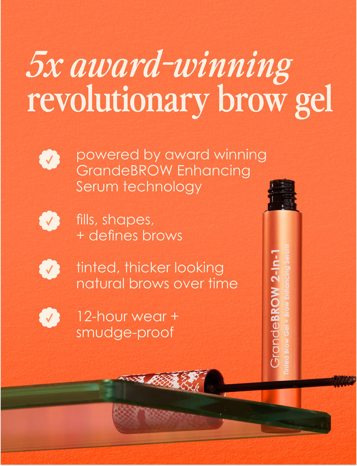 Auburn Travel Size GrandeBROW 2-In-1