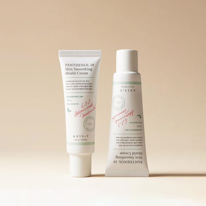 AXIS-Y Panthenol 10 Skin Smoothing Shield Cream - veido kremas