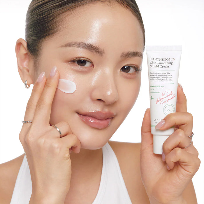 AXIS-Y Panthenol 10 Skin Smoothing Shield Cream - veido kremas