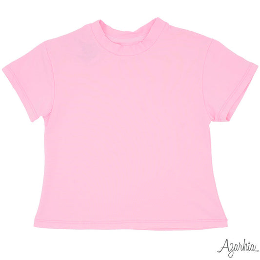 Azarhia Boxy T Shirt-Lt. Pink