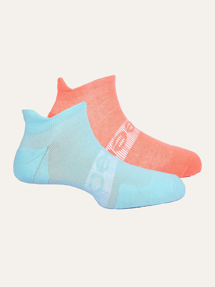 Coral; Paradise Blue