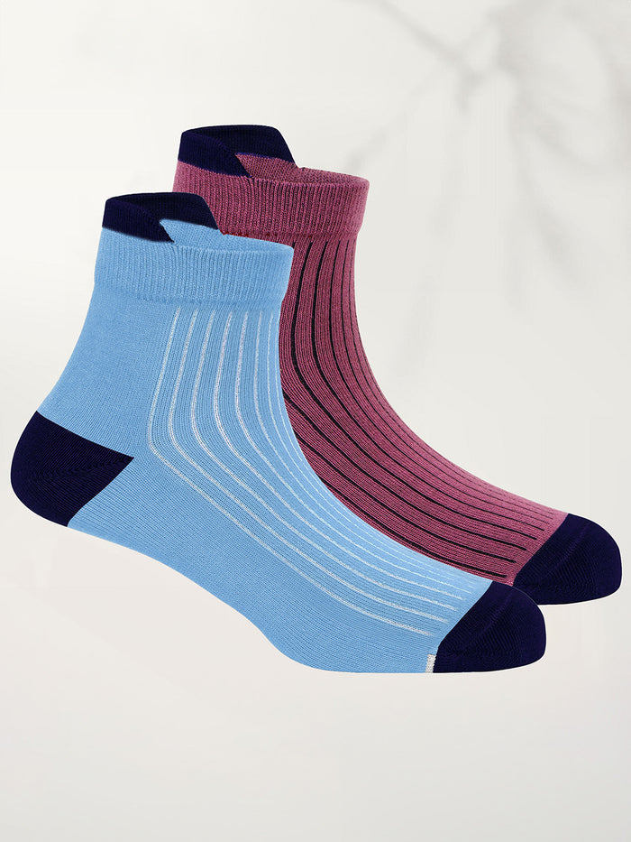 Dusty Purple; Azure Blue / Men