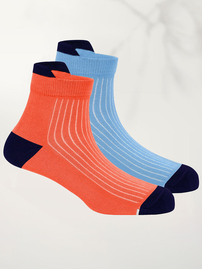 Flame Orange; Azure Blue / Men