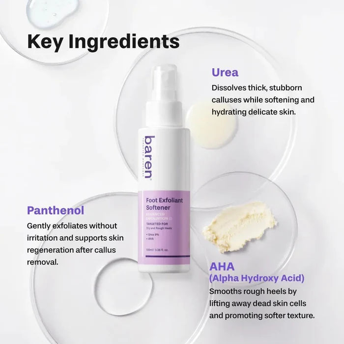 Baren Foot Exfoliant Softener 100 mL