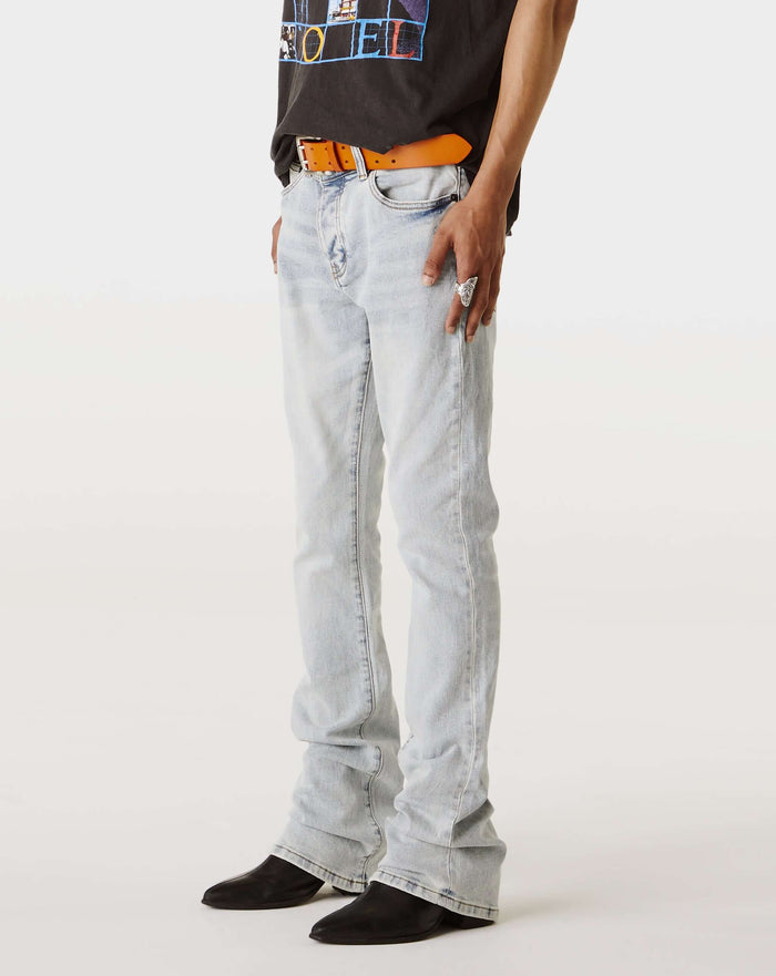 PRVT LBL Basic Flare Jean. Underground Apparel. Rule of Next Streetwear.