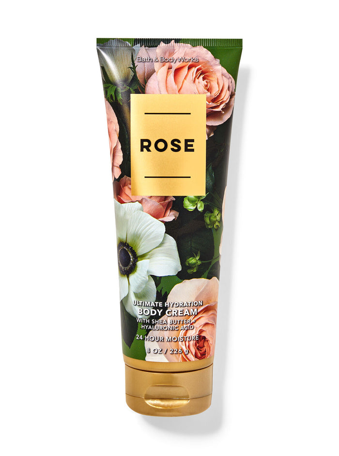 BATH AND BODY WORKS Rose Ultimate Hydration Body Cream With Shea Butter + Hyaluronic Acid
