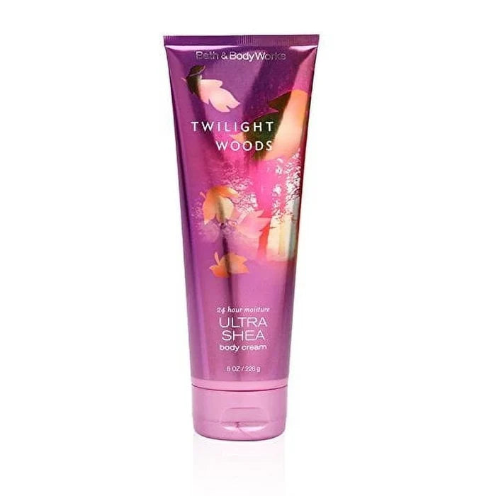 BATH AND BODY WORKS twilight woods ultimate hydration Body Cream with hyaluronic acid كريم الجسم من باث اند بودي ووركس