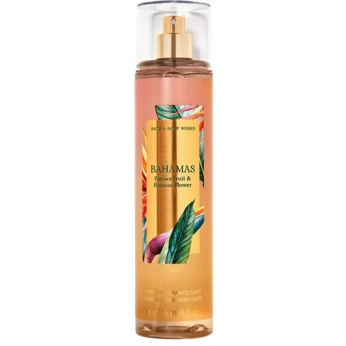 Bath & Body Works bahamas passionfruit and banana flower Fine Fragrance Mist مست معطر الجسم من باث اند بودي ووركس