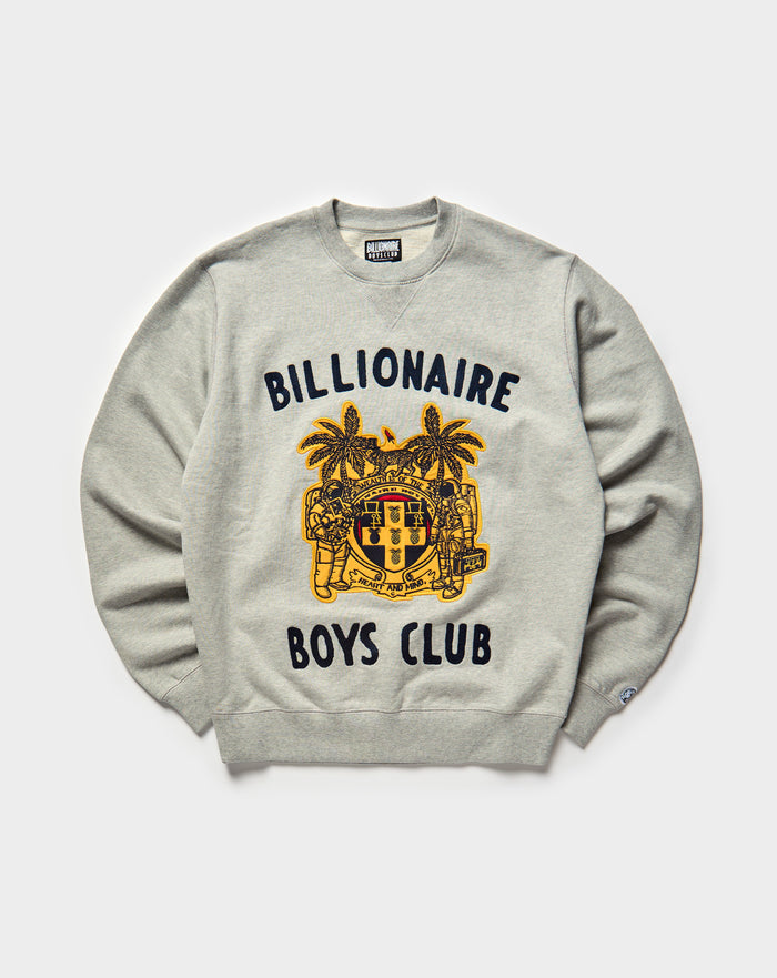 Billionaire Boys Club BB Crest Crewneck. Underground Apparel. Rule of Next Streetwear.