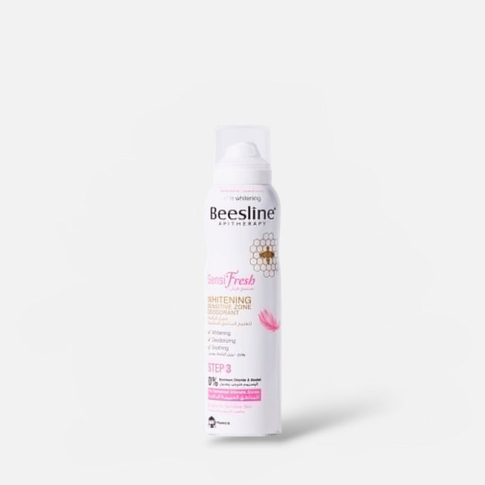Beesline SensiFresh Whitening Sensitive Zone Deodorant 150ml مزيل عرق بيزلاين سينسي فريش لتفتيح البشرة الحساسة - Princess Cosmetics Qatar