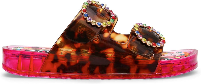 Betsey Johnson Landin Jelly Flatform Sandals
