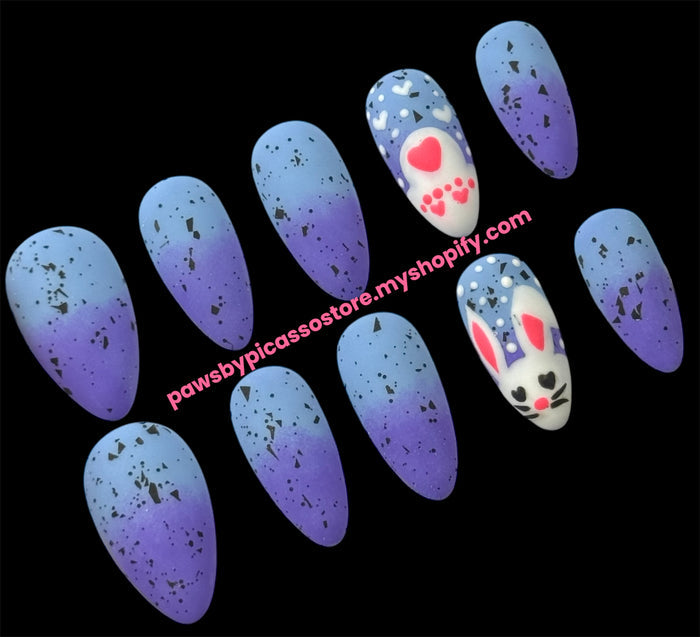 Blueberry Bunnies Set - Paws By Picasso Blueberry Bunnies Set