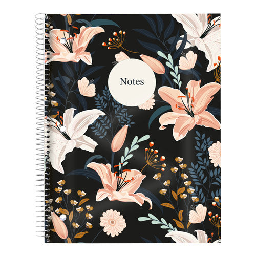 XTREME White Notebook, 1-subject#color_lily-afterglow