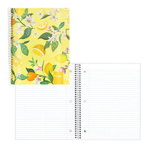 XTREME White Notebook, 1-subject#color_lemon-garden