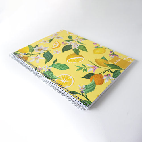 XTREME White Notebook, 1-subject#color_lemon-garden