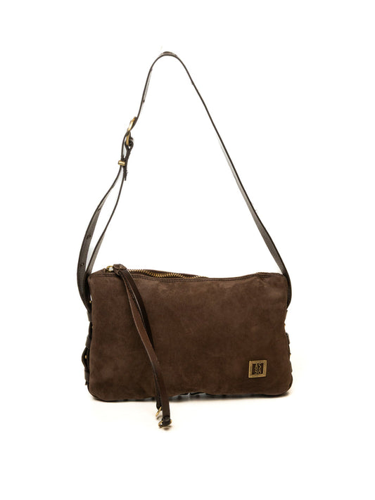 AS98 borsa a spalla ebano 200789 PELLE-EBANO