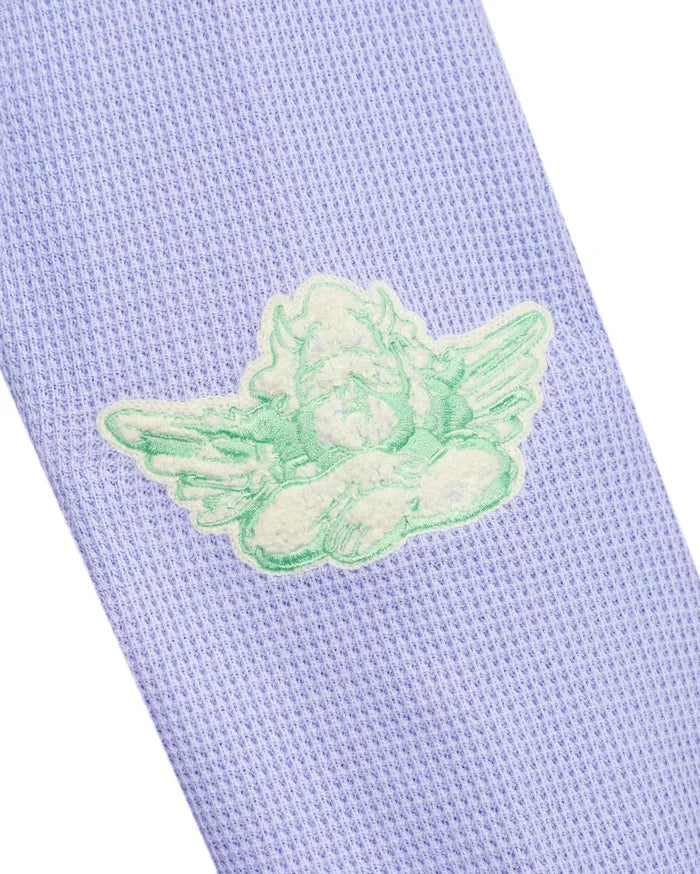 Boys Lie Thermal Razzle Dazzle V4 Kara Crewnwck -Lilac