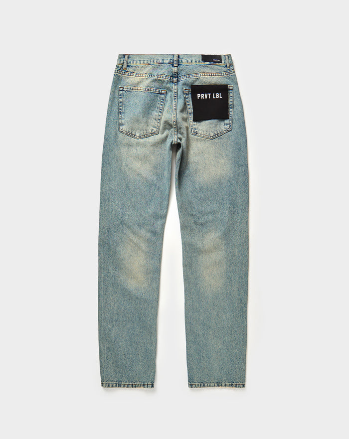 PRVT LBL Breaker Slit Jean. Underground Apparel. Rule of Next Streetwear.