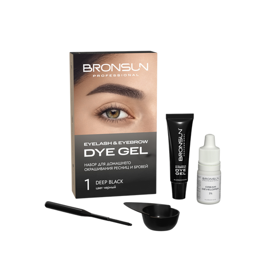 Bronsun - Eyelash and Eyebrow Dye Home Kit (Choose Your Colour)