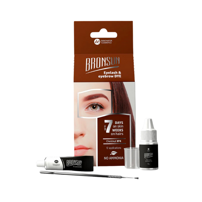 Bronsun - Eyelash and Eyebrow Dye Home Kit (Choose Your Colour)