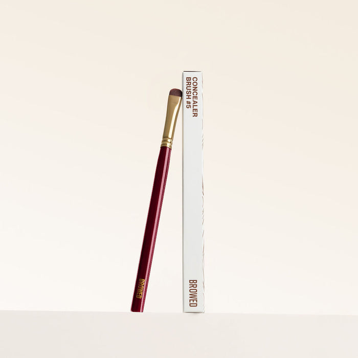 Browed - Concealer Brush #5 / Cherry Red