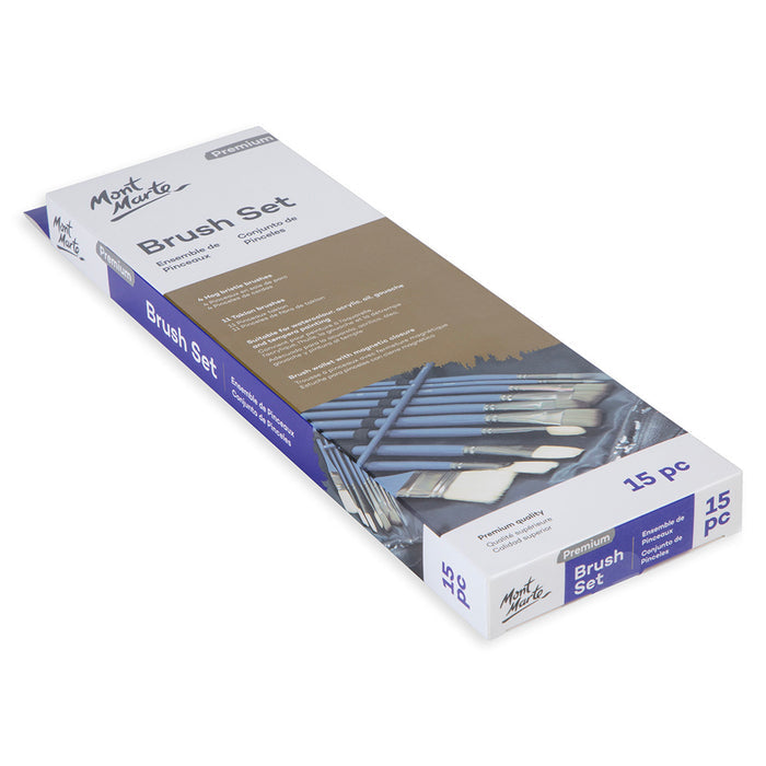 Brush Wallet Set Premium 15pc