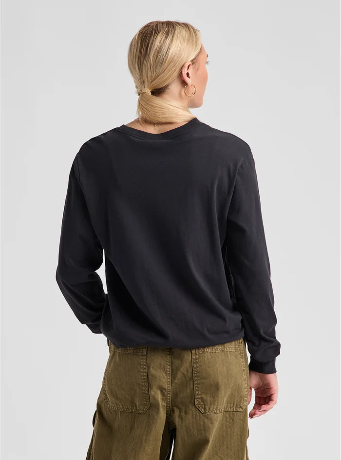 Product image of Burton BRTN Long Sleeve T-Shirt[Variant:True Black]