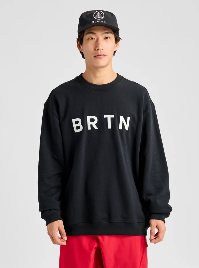 Product image of Burton BRTN Crewneck Sweatshirt[Variant:True Black]