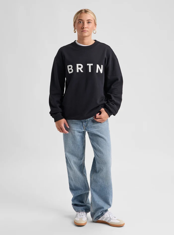 Product image of Burton BRTN Crewneck Sweatshirt[Variant:True Black]