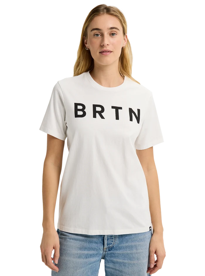 Product image of Burton BRTN Short Sleeve T-Shirt[Variant:Stout White]