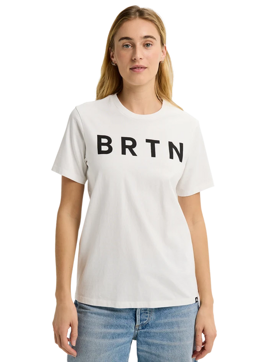Product image of Burton BRTN Short Sleeve T-Shirt[Variant:Stout White]