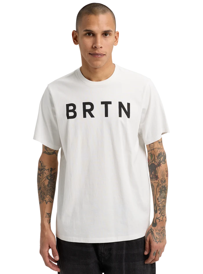 Product image of Burton BRTN Short Sleeve T-Shirt[Variant:Stout White]