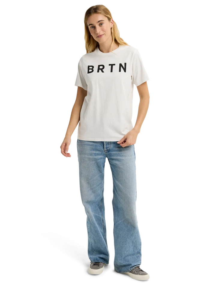 Product image of Burton BRTN Short Sleeve T-Shirt[Variant:Stout White]