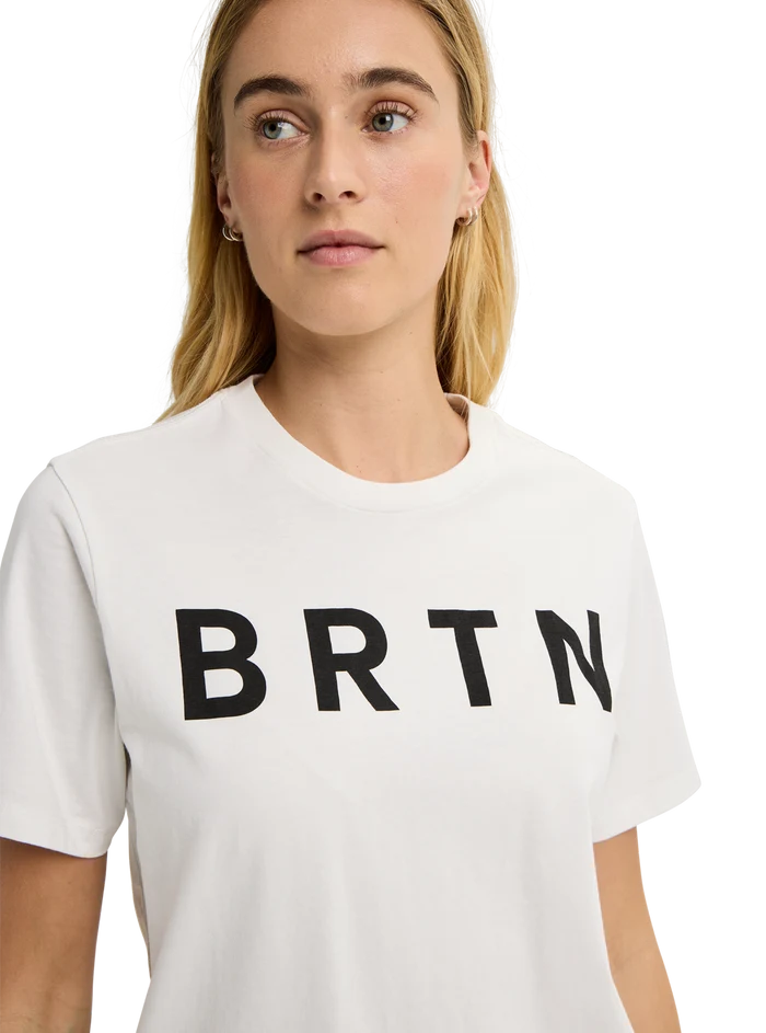 Product image of Burton BRTN Short Sleeve T-Shirt[Variant:Stout White]