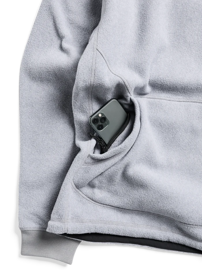 Product image of Burton Cinder Fleece Pullover Hoodie[Variant:Gray Heather]
