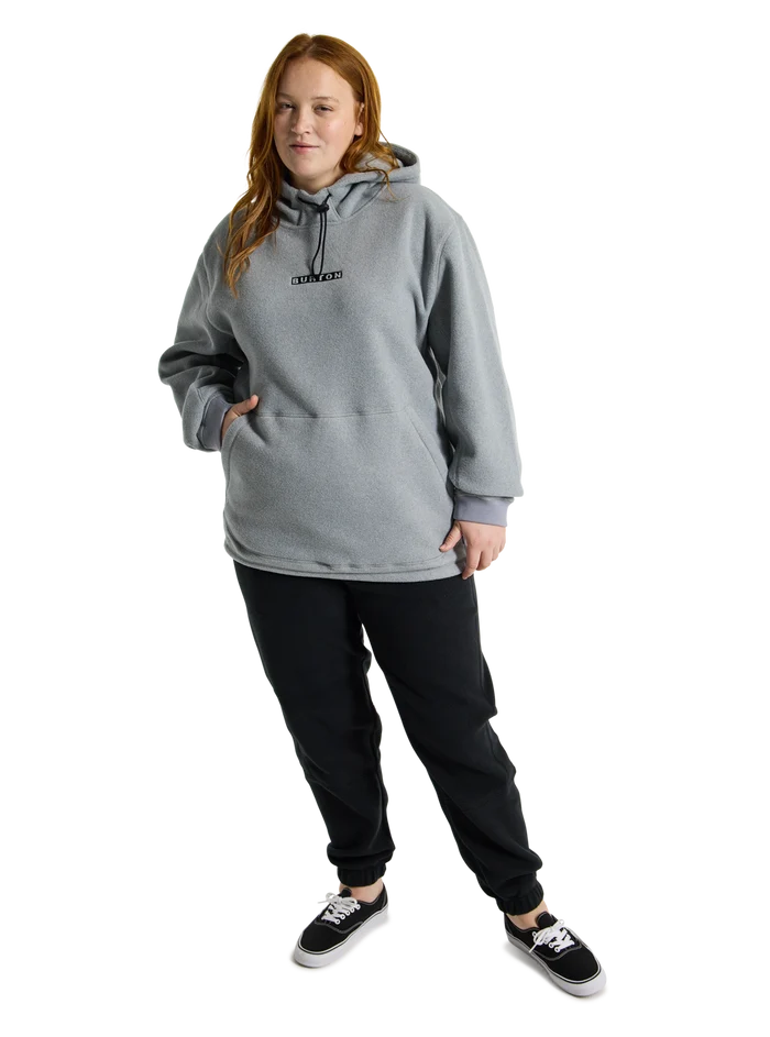 Product image of Burton Cinder Fleece Pullover Hoodie[Variant:Gray Heather]