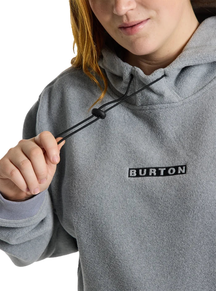Product image of Burton Cinder Fleece Pullover Hoodie[Variant:Gray Heather]