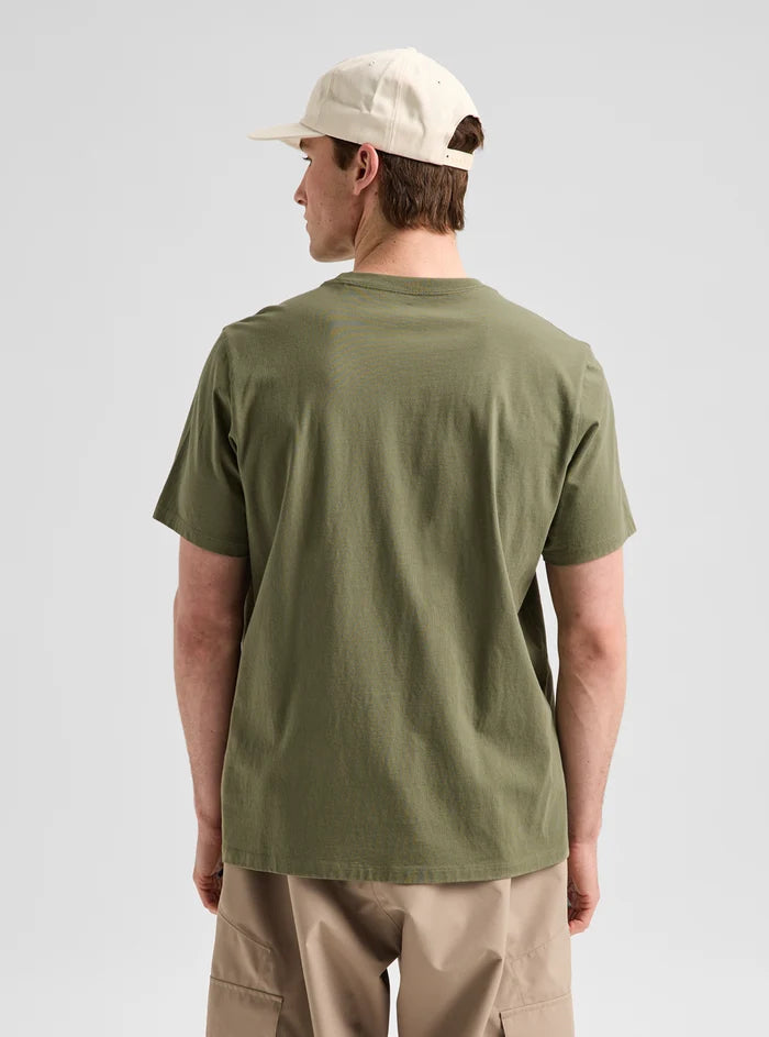 Product image of Burton Classic Mountain Short Sleeve T-Shirt[Variant:Forest Moss]