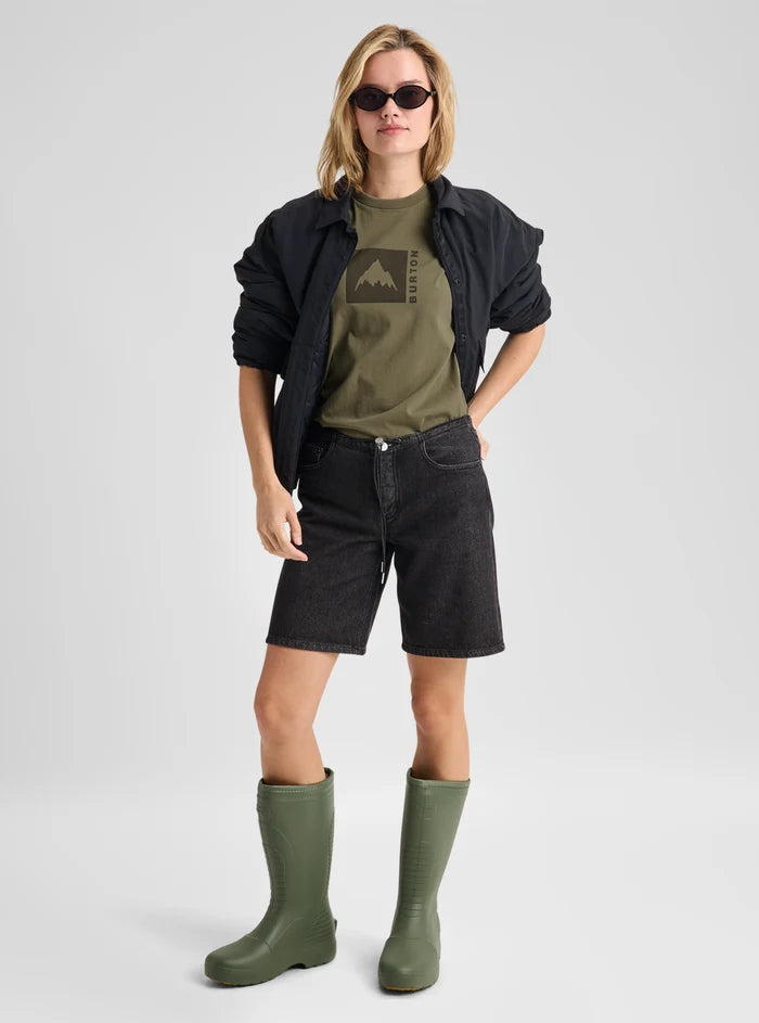 Product image of Burton Classic Mountain Short Sleeve T-Shirt[Variant:Forest Moss]